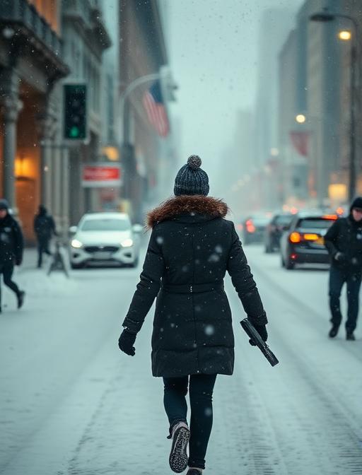 Следуй за мной в снегопад