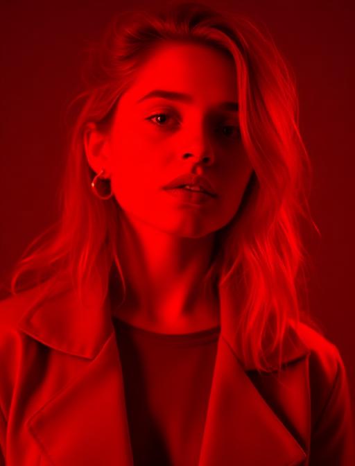 Неоновый портрет